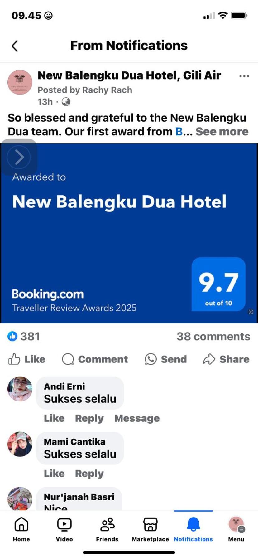 New Balengku Dua Hotel - Adults Only 吉利阿尔 外观 照片